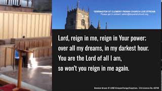 Terrington St Clement Parish Church Live Stream  25th August 2024 [upl. by Juliette]