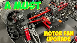 How to install cooling fans on an Arrma Kraton exb rtr 15  very easy install kratonrtrexb exb [upl. by Sofko]