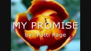 My Promise  Patti Page [upl. by Jelsma]