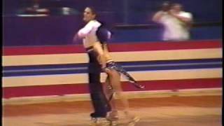 Jeffrey Clement and Harriett Lee Graham  1999 National Championships WC Dance OSP  Rhumba [upl. by Gamages]