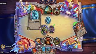 Hearthstone 284 Standard Ranked  fwengliWarrior vs QuRbAjibnShaman [upl. by Akeirahs]