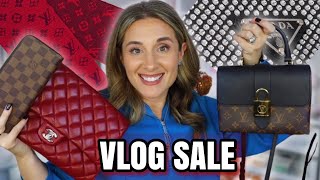 VLOG SALE ❤️ IM SELLING MY DESIGNER ITEMS – LOUIS VUITTON PRADA CHANEL FENDACE [upl. by Manuel5]