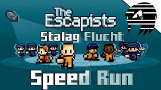 The Escapists Stalag Flucht Speed Run  Day One Escape [upl. by Lledrac]