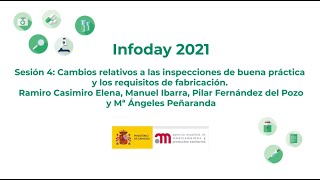 Sesión 4 Cambios en inspecciones de buena práctica y requisitos de legislación M Ibarra et alii [upl. by Dilan]