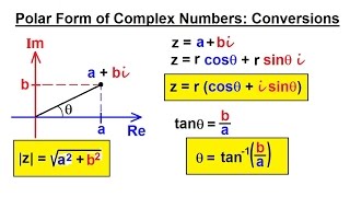 PreCalculus  Polar Coordinates 25 of 35 Complex Numbers Conversions I [upl. by Haisi840]