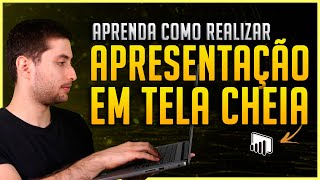 Como Fazer Apresentação de Dashboard no Power BI em Tela Cheia [upl. by Bellaude]