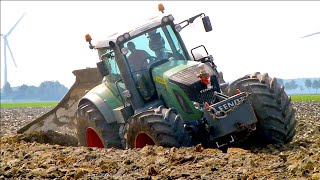 Deep ploughing  Fendt 936 vario  Van Werven diepploegen  Deep plowing [upl. by Ellene]