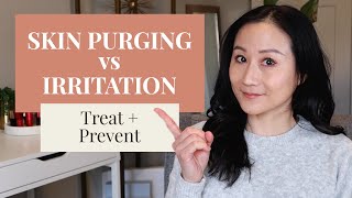 Skin Purging vs Irritation  Dermatologist Guide [upl. by Nrehtac]