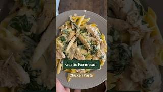 Garlic Parmesan Chicken Pasta🍝 [upl. by Anemix]