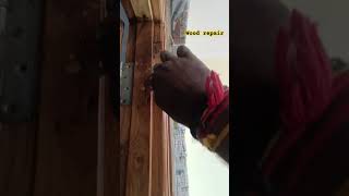 Wood repair🔥wood filler ytshorts woodrepair woodpatti woodfiller wood shorts [upl. by Stuppy]