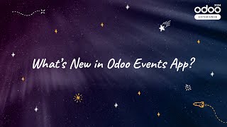 Whats New in Odoo Events App [upl. by Kilk452]