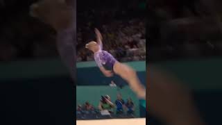 OLYMPIC CHAMPION Alice D’Amato on Beam from 2024 🤯🇮🇹 shorts gymnastics olympics beam sports [upl. by Wertz]