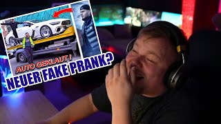 NEUER Fake Prank von LEON MACHERE  Mercedes geklaut  Tanzverbot [upl. by Pinzler]