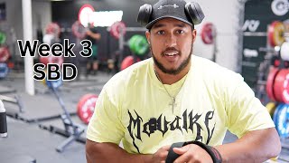 Week 3 SBD  500 LBS Bench Press Double [upl. by Pryor]