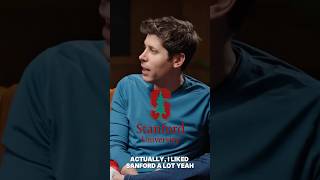 Why Sam Altman Dropped Out of Stanford  stanford samaltman chatgpt [upl. by Lachance]