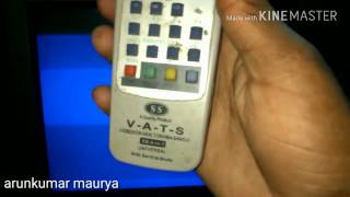 How to open service mode in Videocon CRT TV for setting vertical size [upl. by Atinahs]