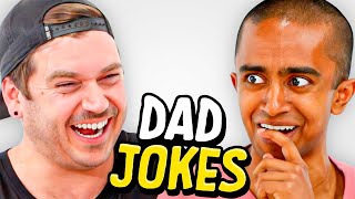 Dad Jokes  Dont laugh Challenge  Akila vs Matt  Raise Your Spirits [upl. by Hegarty]