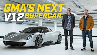 FIRST LOOK GMA T33 – Gordon Murray’s new £14m V12 supercar  Top Gear [upl. by Annawek660]