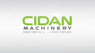 CIDAN Machinery  FORMA 40 forming 050 AL Wireway [upl. by Bounds680]