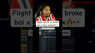 Flight reacts to broke boi x fein remix🔥👀 flightreacts travisscott fein brokeboi ftc music [upl. by Ainniz]