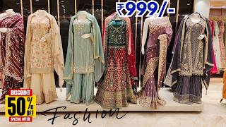 Hyderabad Exclusive Bridal Collection Pakistani Suits Farshi Garara Peplum Tailcut Garara [upl. by Arualana]