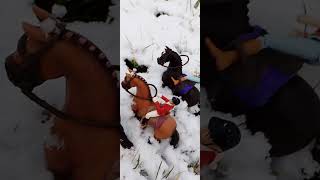 Schleich Kurz Film Das Schnee Pferd [upl. by Ileyan]