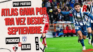 ATLAS cae ante PACHUCA  ROJINEGROS dejan ir VENTAJA de DOS GOLES  El Podcast del Rojinegro [upl. by Eibreh]