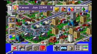 Lets Play Sim City 2000 Part 43 Launch Arcology Extravagence [upl. by Meehyr]