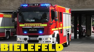 BIELEFELD LÖSCHZÜGE  RÜSTWAGEN uvm FEUERWEHR BIELEFELD MontisEinsatzfahrten [upl. by Nuahsor]