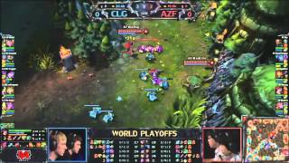 HD242 World Championship  Semi Final  CLGeu vs Azubu Frost  Game 1 [upl. by Etnoled453]