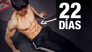 ABDOMINALES 6 Pack en 22 Días ¡RUTINA EN CASA [upl. by Dnamra183]