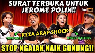 WENDY WALTERS amp JEROME JALAN BARENG REZA ARAP SHOCK QORYGORE FINISH HIM‼️ 🤣 vidi [upl. by Yarw]