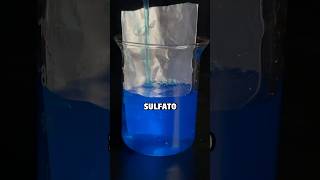 🪄 Crea COBRE e HIDRÓGENO con este sencillo experimento 🧪 quimica short divulgacion [upl. by Ahsemat296]