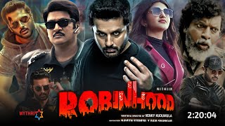 Robinhood 2024 Full Movie Hindi Dubbed South Update  Nithin New Movie  Sreeleela  Latest Movie [upl. by Kho]