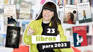 23 libros para 2023 📚  Recomendación de libros TOP [upl. by Howlend753]