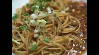 Indian style Vegetarian spaghetti recipe  Tomato spaghetti recipe  yummy dishes [upl. by Warwick]