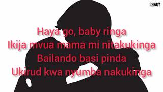 Kusah  Baby nitakupa moyo yani mwili mzima I WISH lyrics SHADOW [upl. by Asilegna]