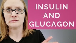 INSULIN AND GLUCAGON [upl. by Akkinahs]