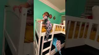 Bryson has officially moved up to the top bunk [upl. by Mellins]