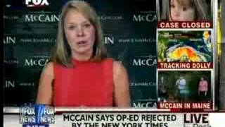 Fox News Parrots McCain Spin on NY Times Editorial Rejection [upl. by Berl538]