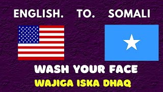 English to somali new words [upl. by Seek]