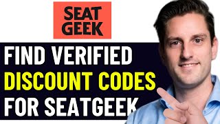 HOW TO GET BEST SEATGEEK PROMO DISCOUNT CODES IN 2024 UPDATED [upl. by Yenar]