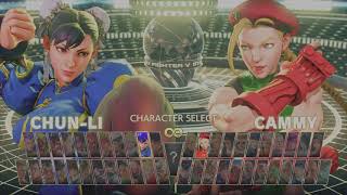 Street Fighter 5 Champion Edition All Stages Characters Costumes Colors Ver07011 [upl. by Berman186]