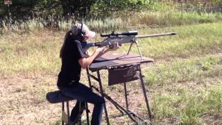 I shot my Dads McMillan 50 caliber [upl. by Dierdre499]