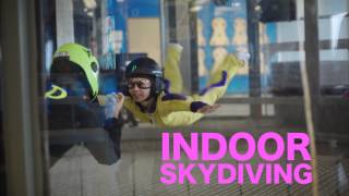 Paraclete XP Indoor Skydiving  2013 Commercial [upl. by Wilonah533]