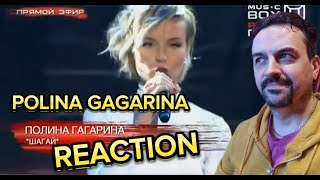 POLINA GAGARINA Полина Гагарина Шагай  live REACTION [upl. by Oiciruam]