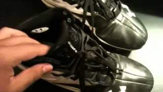 Nike vs Under Armour football cleats [upl. by Tarryn]