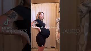 40 Week Pregnant Belly bigbelly pregnancy pregnantwoman belly pregnantbelly weekspregnant [upl. by Neelac912]