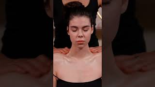 ASMR relaxing neck line and facial massage for Lisa asmrmassage [upl. by Sanford160]