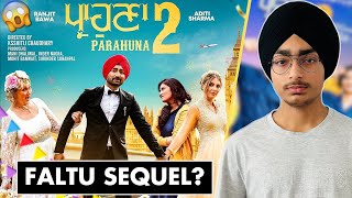 Parahuna 2 Movie REVIEW  Filmy Aulakh [upl. by Eirallam]